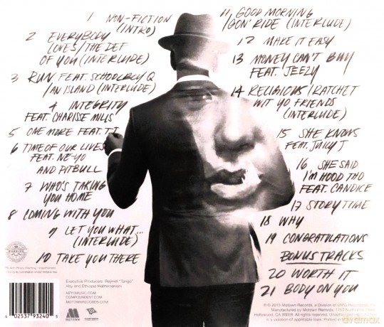 Ne-Yo: Ne-Yo Non-Fiction Deluxe Edition With 2 Bonus Tracks [CD]