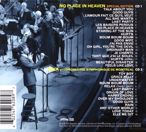 Mika: No Place in Heaven [2CD]