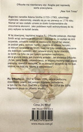 Adam Smith. Bogactwo narodów - PJ O'Rourke [KSIĄŻKA]