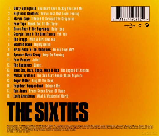 No. 1's of the Sixties [CD]