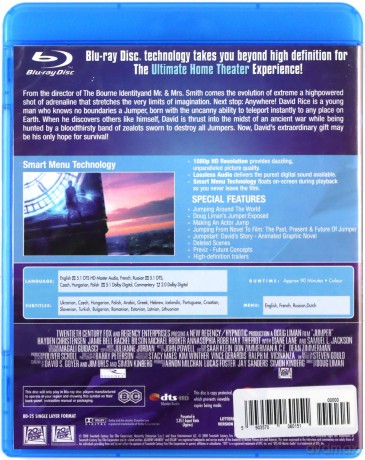 Jumper [Blu-Ray]