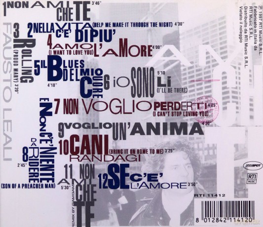 Fausto Leali: Non Ami Che Te [CD]