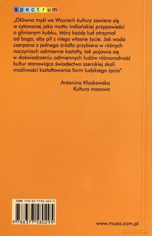 Wzory kultury - Ruth Benedict [KSIĄŻKA]