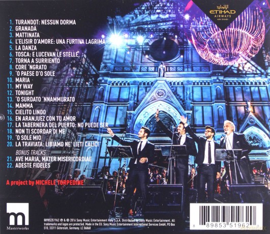Il Volo: Notte Magica - A Tribute To The Three Tenors [CD]