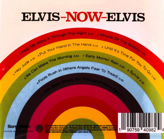 Elvis Presley: Now [CD]