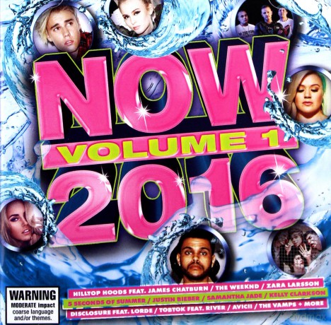 Now 2016 Vol.1 [CD]