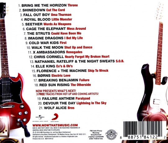 Now That's What I Call Rock [CD]