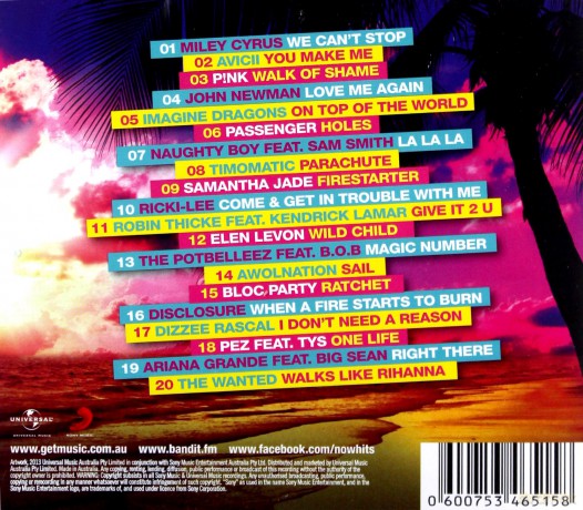 Now: The Hits Of Summer 2014 [CD]