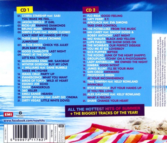 Now:The Hits Of Summer 2012 [CD]