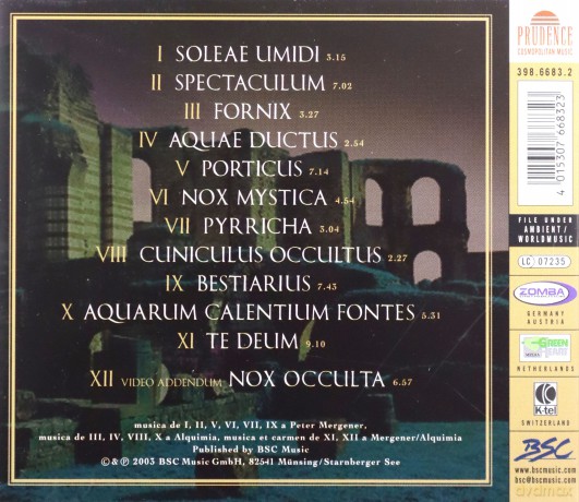 Mergener Et Amici: Nox Mystica [CD]