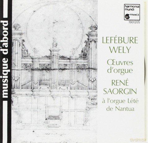 Rene Saorgin: Oeuvres D'Orgue [CD]