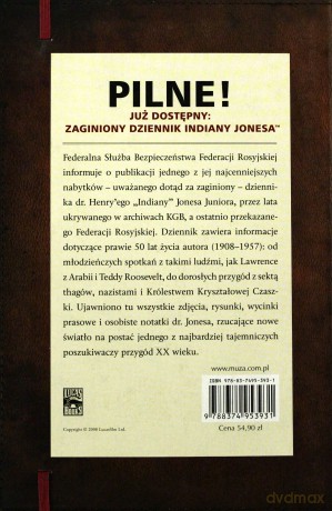 Zaginiony dziennik Indiany Jonesa [KSIĄŻKA]