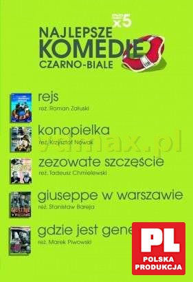 Najlepsze polskie komedie czarno-białe BOX [5DVD]