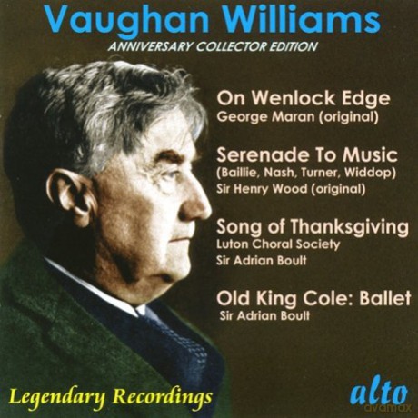 Vaughan Williams: On Wenlock Edge: Serenade to Music [CD]