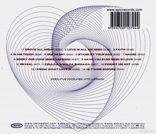 Celine Dion: One Heart [CD]