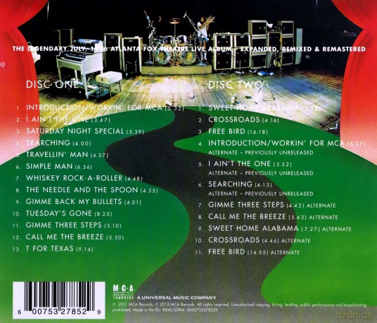 Lynyrd Skynyrd: One More From.. -Deluxe- [2CD]