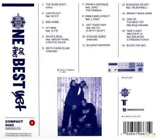 Gang Starr: One Of The Best Yet [CD]