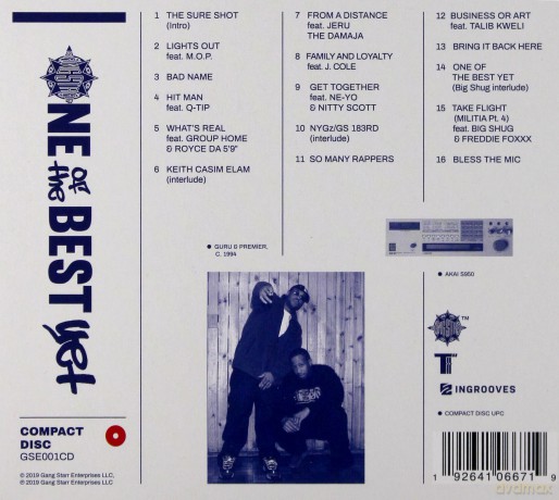 Gang Starr: One Of The Best Yet [CD]