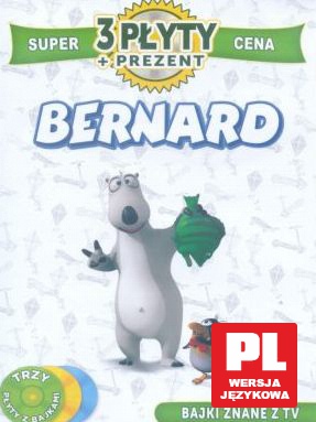 Bernard + 2 bajki [DVD]