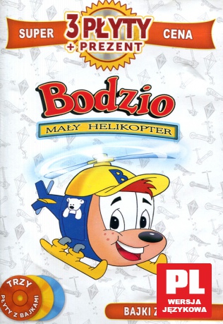Bodzio Helikopter + 2 bajki [DVD]