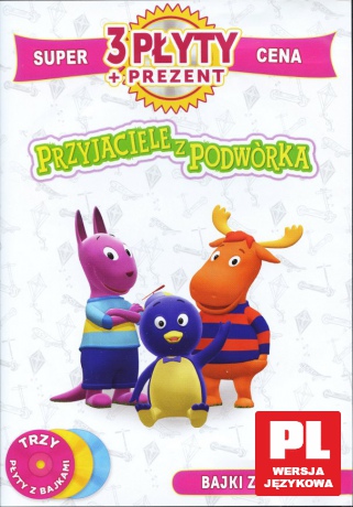 Przyjaciele Z Podwórka + 2 bajki [3DVD]