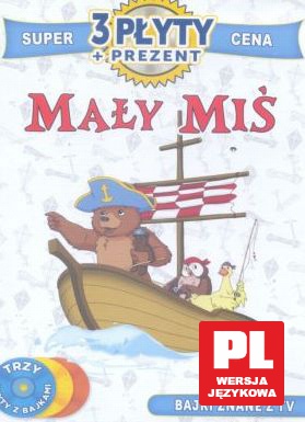 Mały Miś + 2 bajki [DVD]