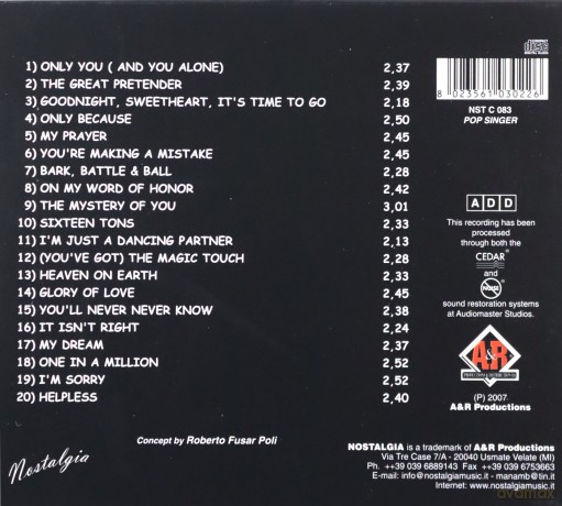 The Platters: Only You [CD]