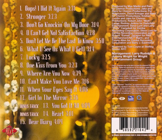 Britney Spears: Oops! ... I Did It Again [CD]