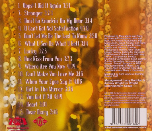 Britney Spears: Oops!...i Did It Again [CD]