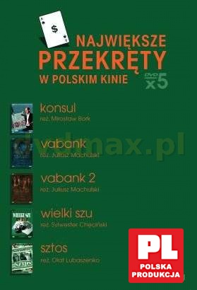 Największe przekręty w polskim kinie [BOX] [5DVD]