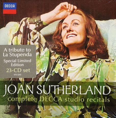 Joan Sutherland: Complete Decca Studio Recitals [23CD]