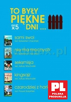 To były piękne dni BOX (Sami swoi, Nie ma mocnych, Seksmisja, Kingsajz, Czarodziej z harlemu) [5DVD]