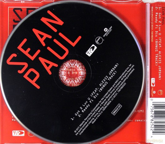 Sean Paul Feat. Alexis Jordan: Got 2 Luv U (maxi-single) [CD]
