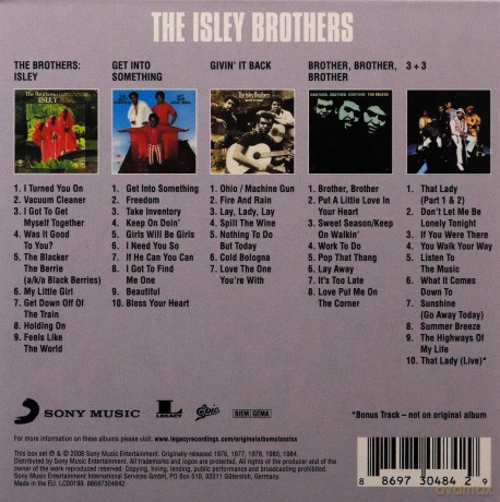 The Isley Brothers: Original Album Classics [5CD]