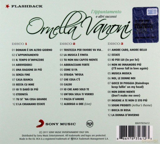 Ornella Vanoni: Ornella Vanoni [3CD]