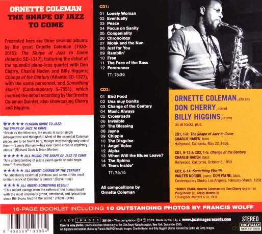 Ornette Coleman: Ornette Coleman [2CD]