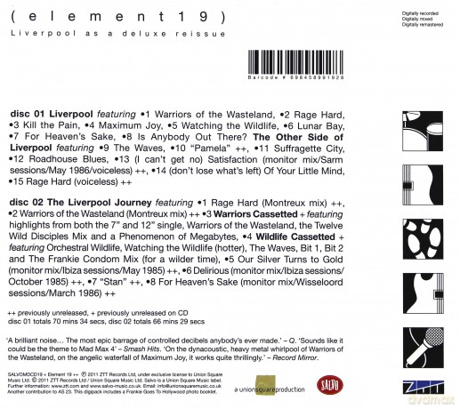Frankie Goes To Hollywood: Liverpool [2CD]