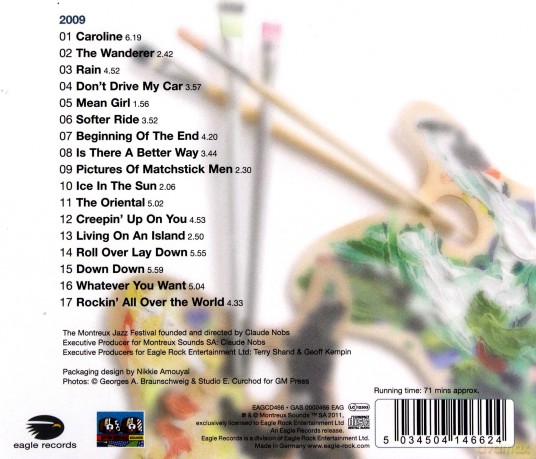 Status Quo: Live At Montreux 2009 [CD]