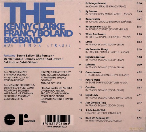 Kenny Clarke Francy Boland Big Band: Our Kinda Strauss [2CD]