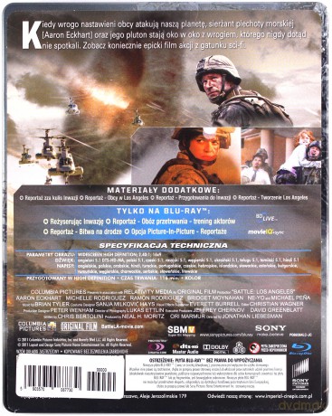 Inwazja: Bitwa o Los Angeles (steelbook) [Blu-Ray]