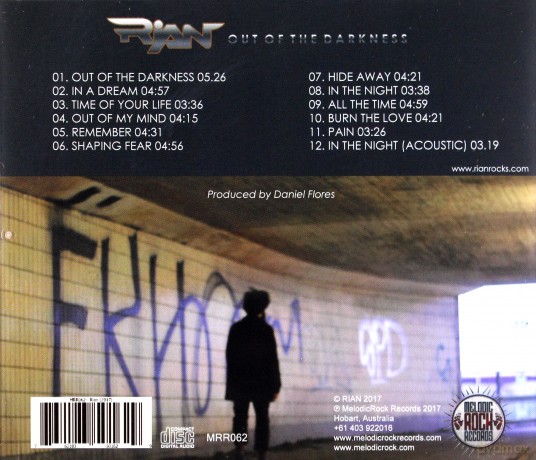 Rian: Out Of The Darkness [CD]