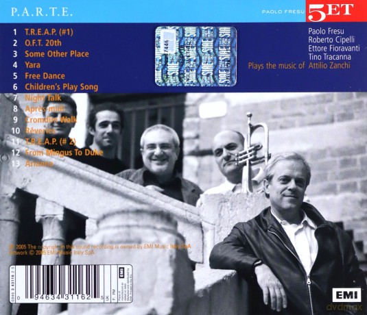 Paolo Fresu: p.a.r.t.e. [CD]