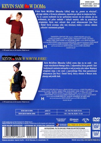 2 w 1: Kevin Sam W Domu / Kevin Sam W Nowym Jorku [DVD]