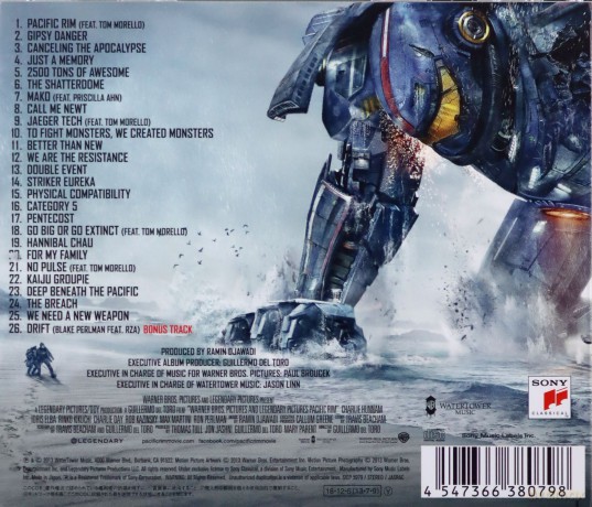 Pacific Rim soundtrack [CD]