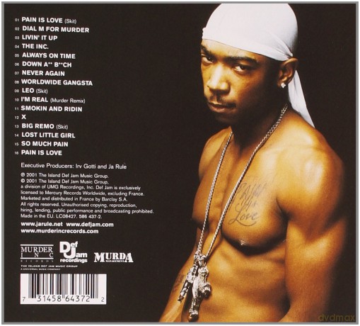 Ja Rule: Pain Is Love [CD]