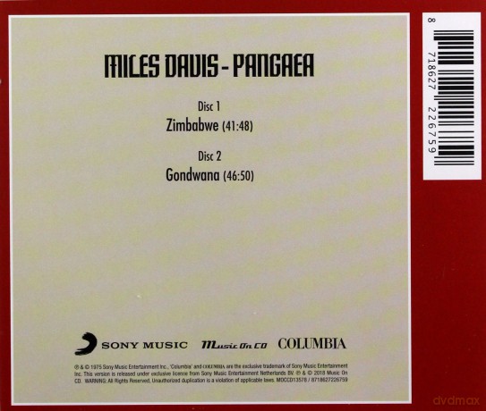 Miles Davis: Pangaea [2CD]