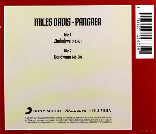 Miles Davis: Pangaea [2CD]