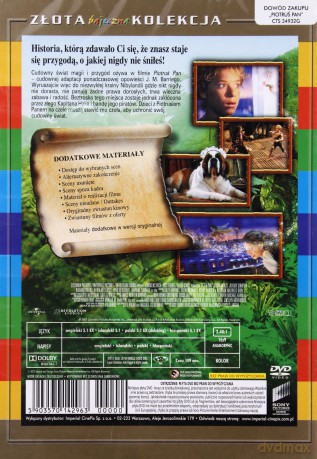 Piotruś Pan (2003) (Złota kolekcja) [DVD]