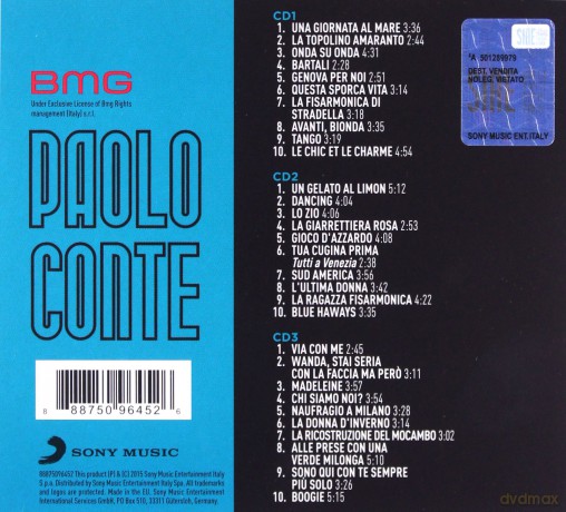 Paolo Conte: Paolo Conte - All the Best [3CD]