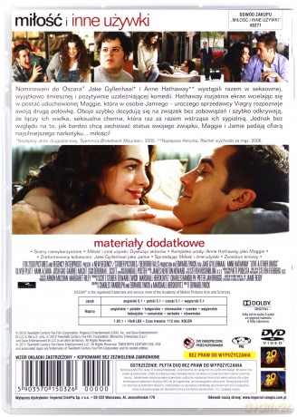 Miłość i inne używki [DVD]
